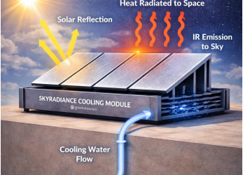 Radiative cooling with Thermal Storage