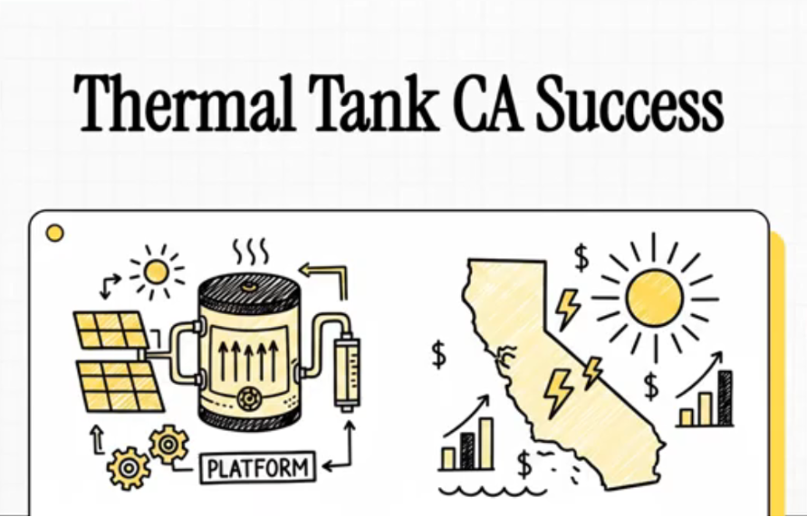 How the Thermal Tank Platform Conquered California’s Energy Market